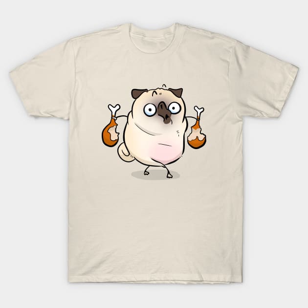 Chicken Thief T-Shirt by Inkpug
